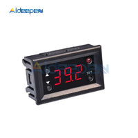 W1218 DC 12V LED Digital Thermostat Temperature Controller Regulator Thermometer Monitor Red Display for Incubator