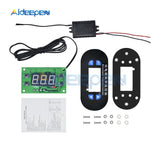 W1308 DC 12V AC 220V Red Blue LED Display Digital Thermostat Thermoregulator Temperature Controller Adjustable Cool Heat Switch