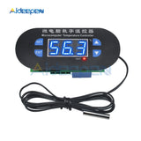 W1308 DC 12V Digital Thermostat Thermoregulator Blue LED Display Temperature Controller Switch with Sensor Probe