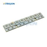 WS2812 WS2812B WS 2811 5050 RGB LED Lamp Panel Module 5V 8 Channel 8 Bit Rainbow LED Precise for Arduino White Board