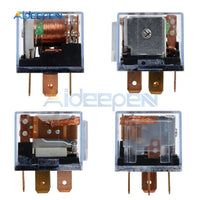 Waterproof Automotive Relay DC 12V 24V 80A 100A 5Pin SPDT Car Control Device Car Relays High Capacity Switching