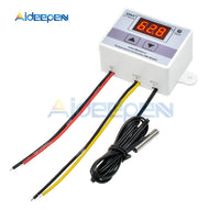 XH W3001 W3001 Temperature Controller Digital LED AC 220V Thermometer Thermo Controller Switch Probe Max 10A NTC10K