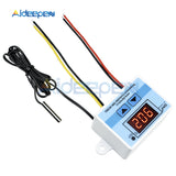 XH W3001 W3001 Temperature Controller Digital LED DC 24V Thermometer Thermo Controller Switch Probe Max 10A with Heating Cooling