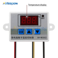 XH W3002 W3002 Digital LED Temperature Controller Thermostat Thermometer Thermo Control Switch Probe Sensor DC 24V 10A