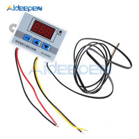 XH W3002 W3002 Digital LED Temperature Controller Thermostat Thermometer Thermo Control Switch Probe Sensor DC 24V 10A