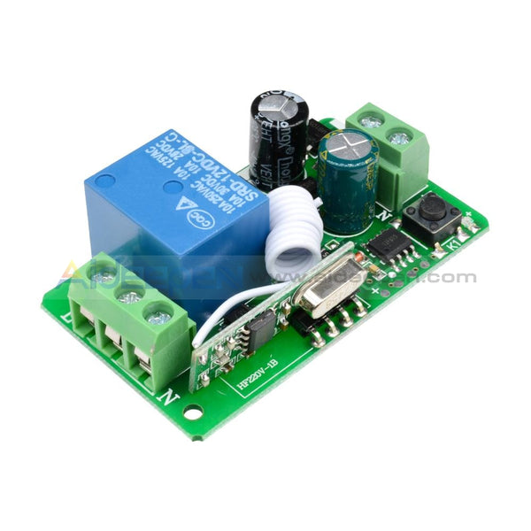 Dc 220V 1Ch 315Mhz Wireless Rf Remote Receiver Transmitter Relay Control Switch 315Mhz/433Mhz 433Mhz