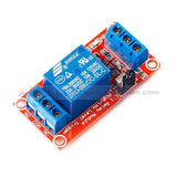 Dc 9V 1 Channel Optocoupler Driver Shielded High Low Level Relay Module Function