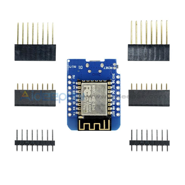 Get Started With Wemos D1 Mini ESP8266, Arduino IDE, IOT