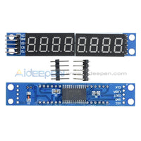 Max7219 Led Dot Matrix 8-Digit Digital Tube Display Control Module For Arduino