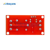 one 1 channel relay module DC 5V 9V 12V 24V high and low level trigger relay control with optocoupler red