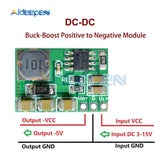 3 15V to Negative  3.3V  5V  6V  9V  12V  15V Buck boost Converter Negative Voltage Module for ADC DAC LCD Power Supply