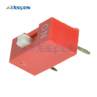 10pcs/Lot 1/2/3/4/5/6/7/8/9/10/12P DIP Toggle Switch Slide Type Module Position Way Switches