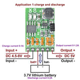 DC 5V 12V Discharger Board DC DC Converter Boost Step up Module UPS Diy Li lon LiPo Lithium Battery