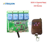 5V 12V 220V Wifi Relay Switch 4 Channel Wireless Wifi Relay Module Remote Control Switch App Control Switch 5 32V +433Mhz Remote