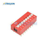 10pcs/Lot 1/2/3/4/5/6/7/8/9/10/12P DIP Toggle Switch Slide Type Module Position Way Switches