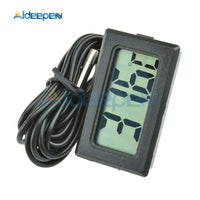 TPM 10 LCD Digital Thermometer Temperature Sensor Meter Weather Station Temperature Controller Thermostat Thermal Regulator 2m2M