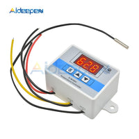 DC12V LED Digital Temperature Controller Switch NTC 10K Sensor Thermostat Hea Cool Thermometer Thermo For Incubator W1209 + Case on AliExpress