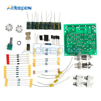 AC 12V 6J1 Tube Fever Pre Amplifier Preamp AMP Pre Amplifier Board Headphone Buffer Module Stereo Potentiometer Valve DIY Kit