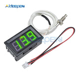 12V B310 LED Digital Thermometer 12V Temperature Meter K type M6 Thermocouple Tester Table Industrial Temperature Control