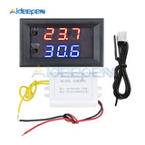 DC 12V AC 110V 220V W1209 LED Digital Thermostat Temperature Controller Regulator NTC Sensor Meter Transformer Power Module